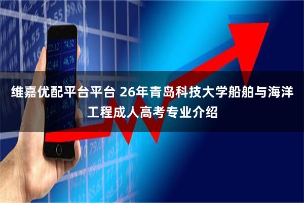 维嘉优配平台平台 26年青岛科技大学船舶与海洋工程成人高考专业介绍